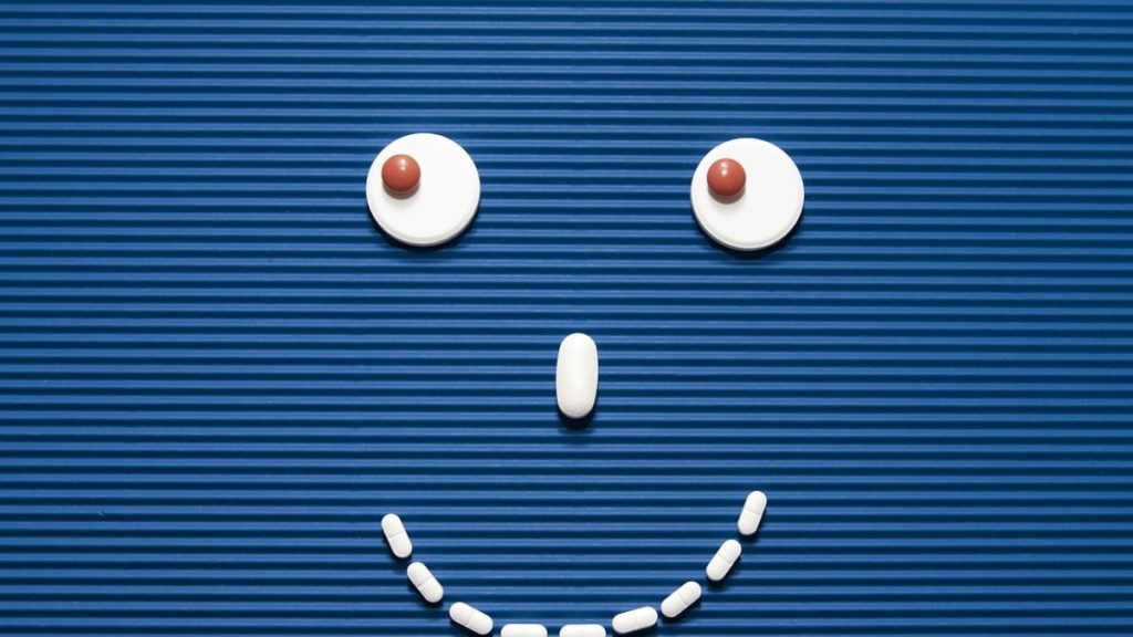 Face made with medicines