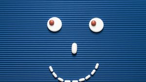 Face made with medicines